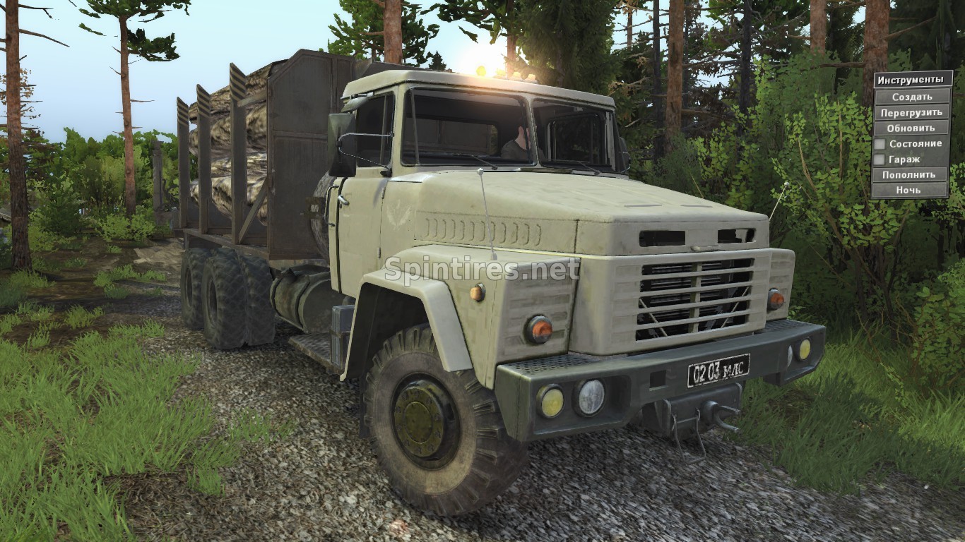 Краз-250 Обновление 05.03.17 для Spintires v03.03.16