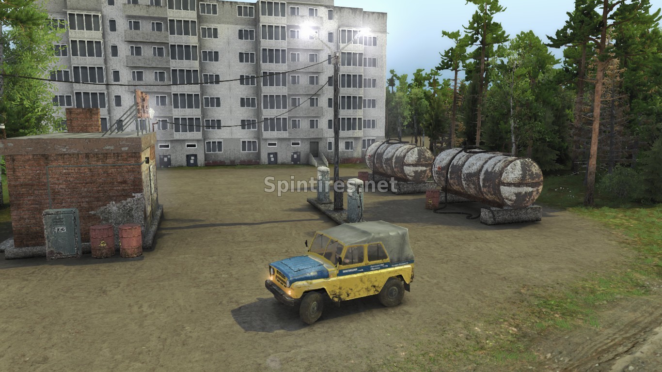 КАРТА «МАЛАЯ БУГУЛМА» для Spintires v03.03.16