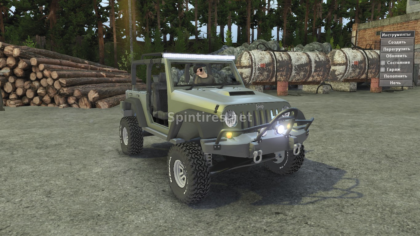 Jeep JK Обновление 24.01.17 для Spintires v03.03.16