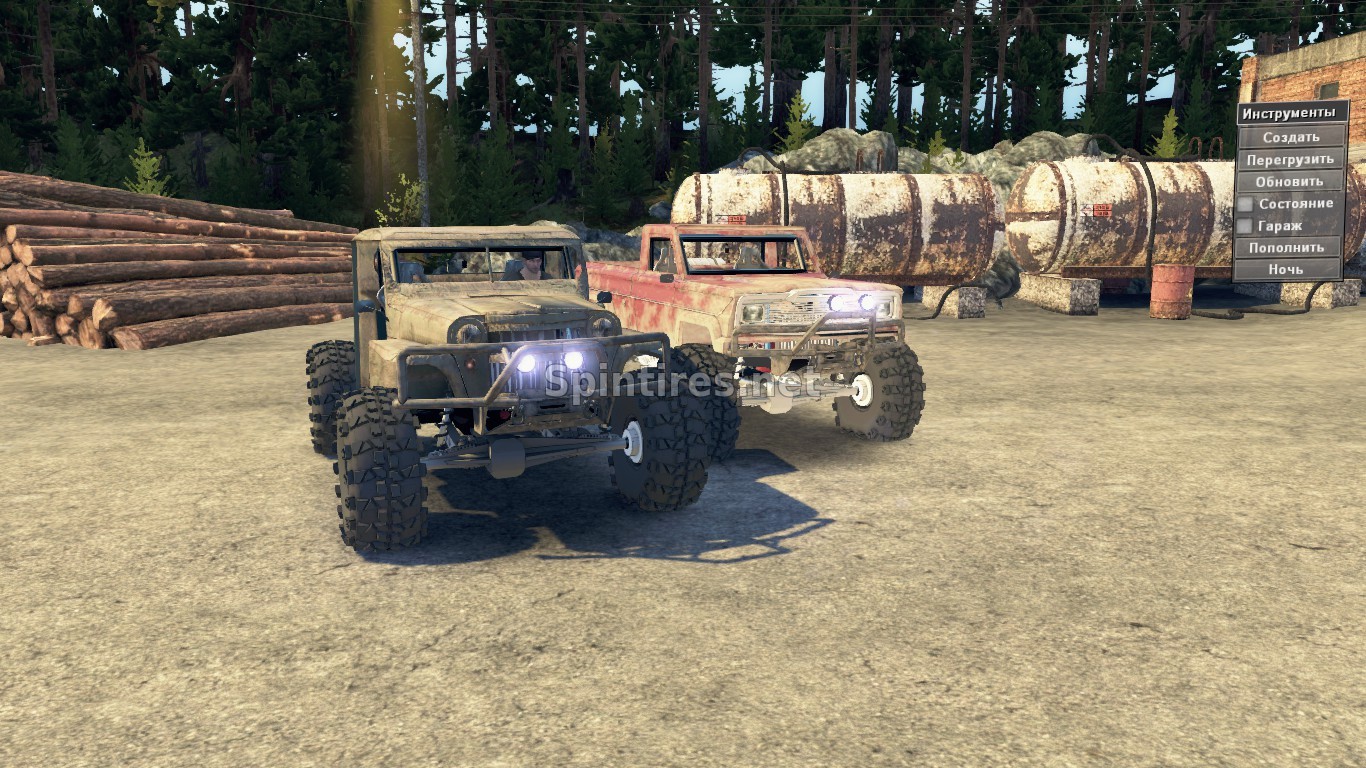 Willys Pickup Crawler 1960 Обновление (27.02.17) для Spintires v03.03.16