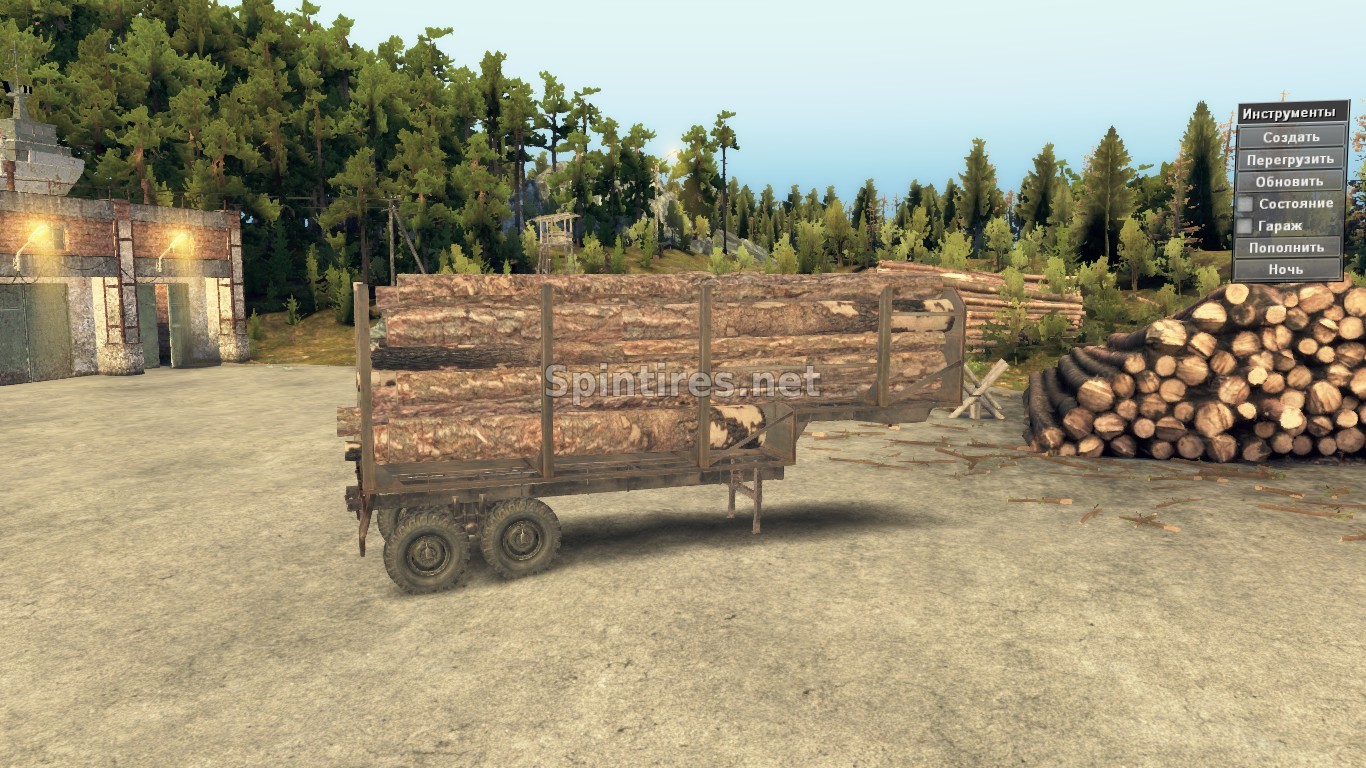 Trailer Pack+Tractor для Spintires v03.03.16