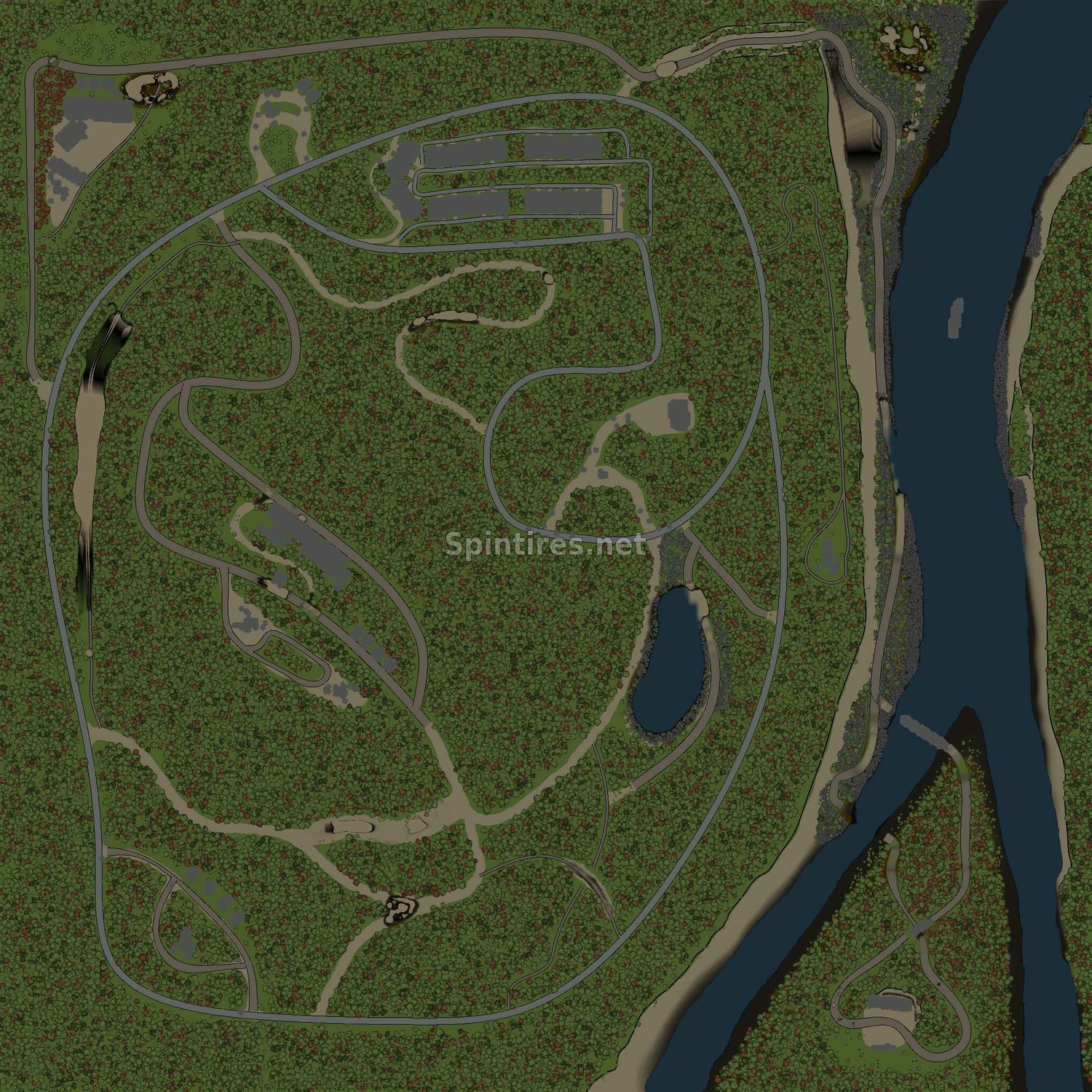 Карта «Mapa 4» для Spintires v03.03.16