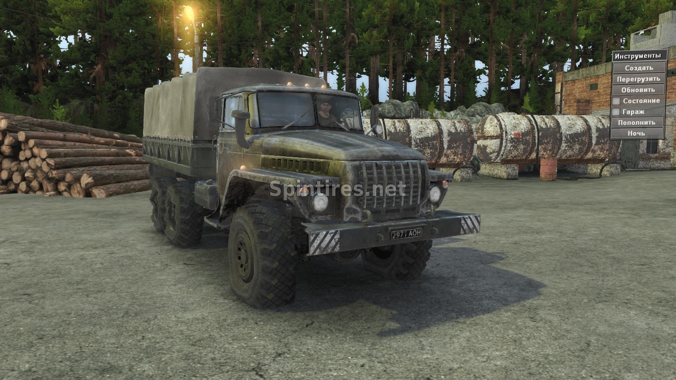 Урал-4320 GDS Обновление 27.02.17 для Spintires v03.03.16