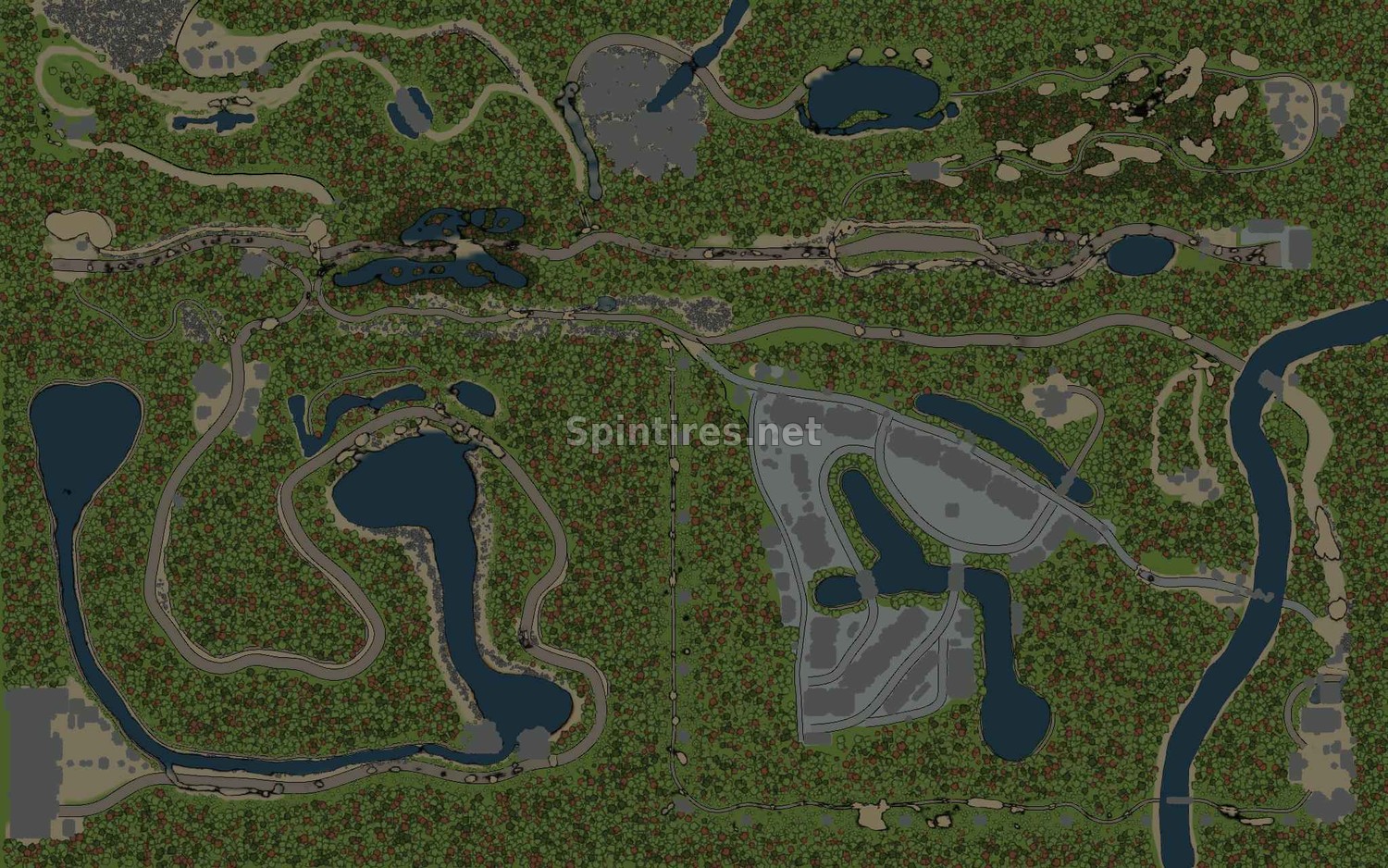 Карта «Северо Западный Округ» для Spintires v03.03.16