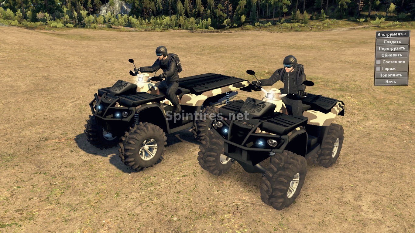 QUAD «Кощей» Обновление 04.03.17 для Spintires v03.03.16