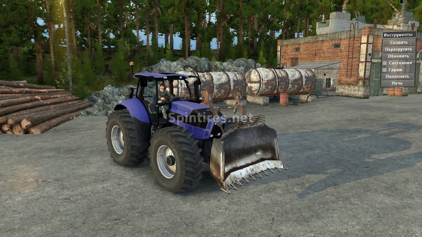 Deutz Agrotron 720 Обновление 27.02.17 для Spintires v03.03.16