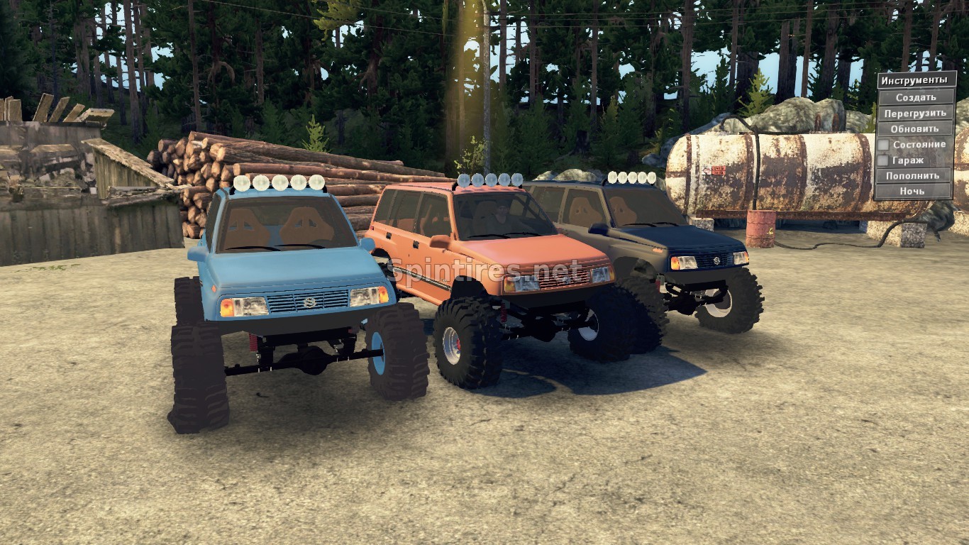 Suzuki Grand Vitara 1991 Обновление 01.11.17 для Spintires v03.03.16