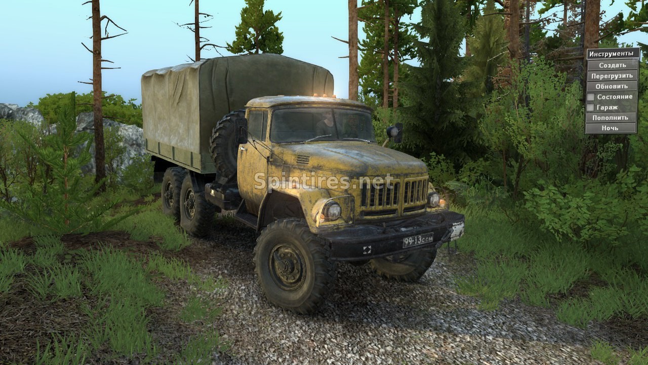 Зил-131 «Старый» ОБНОВЛЕНИЕ 15.03.17 для Spintires v03.03.16