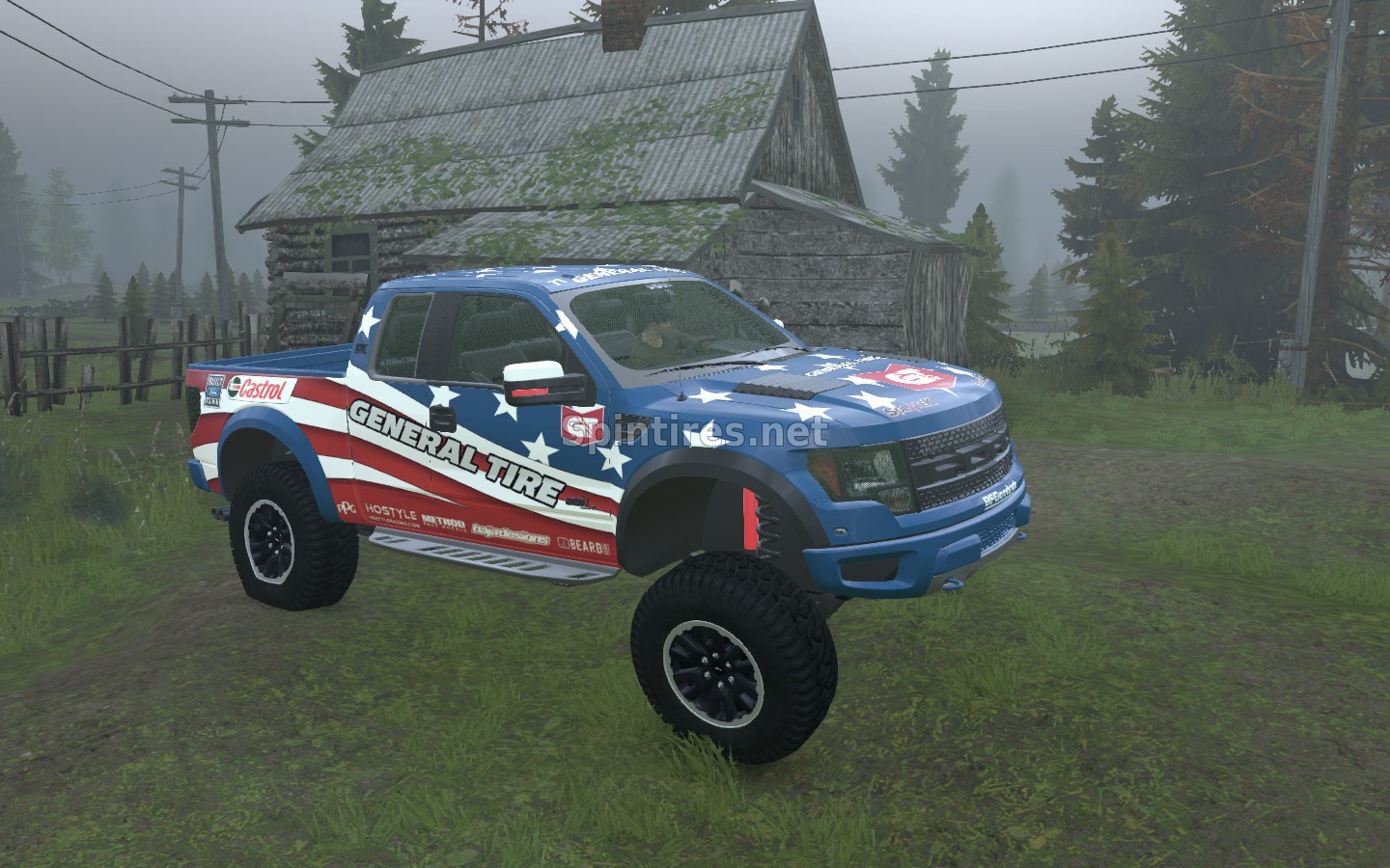 Ford F150 Raptor версия 11.03.17 для Spintires 03.03.16