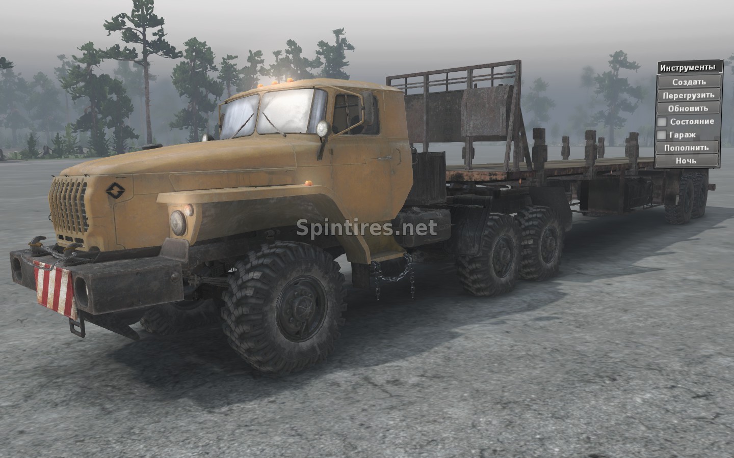 Урал «Truck Tractor» версия 3.0 для Spintires 03.03.16