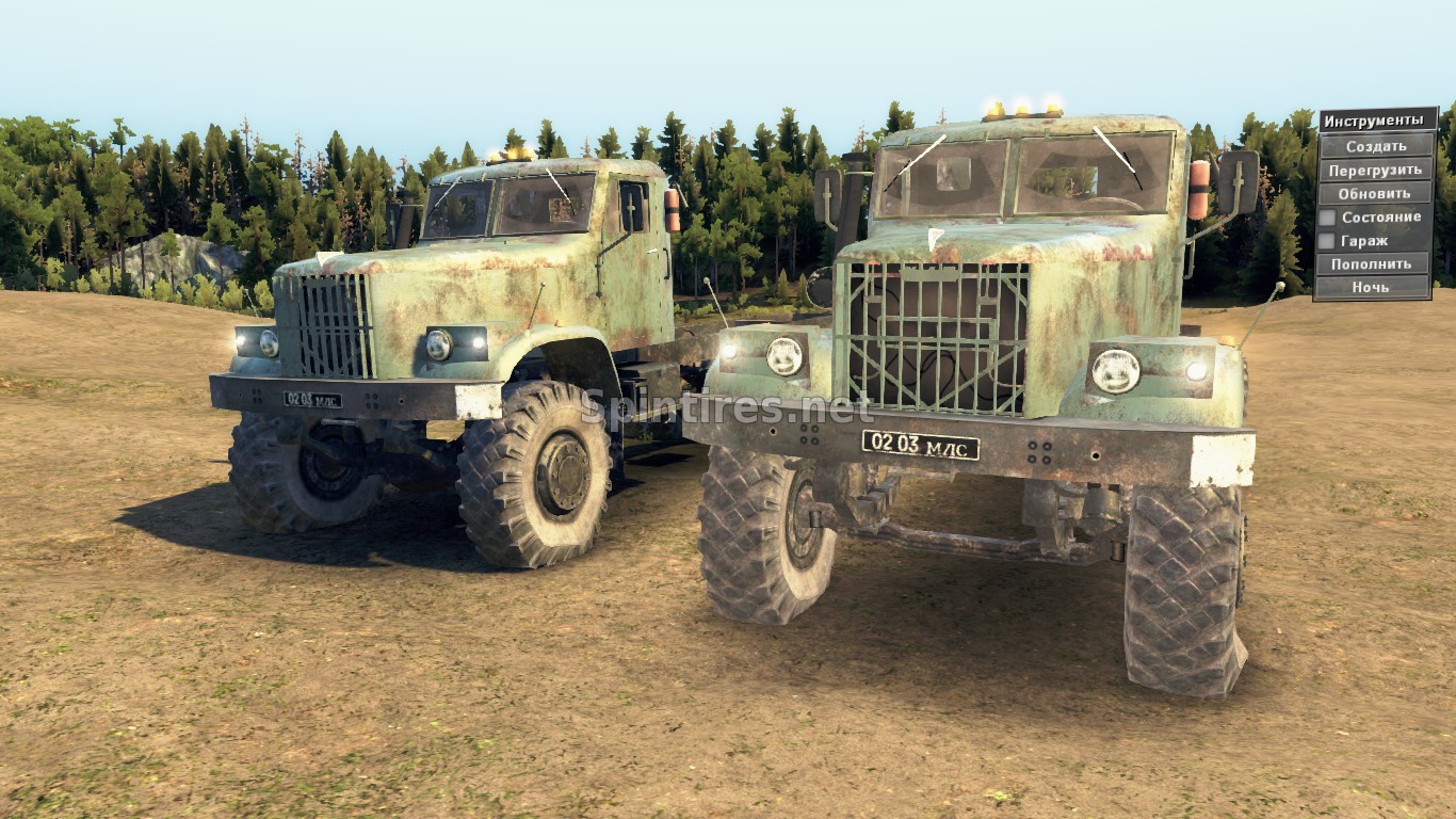 Краз-257 V1 для Spintires v03.03.16