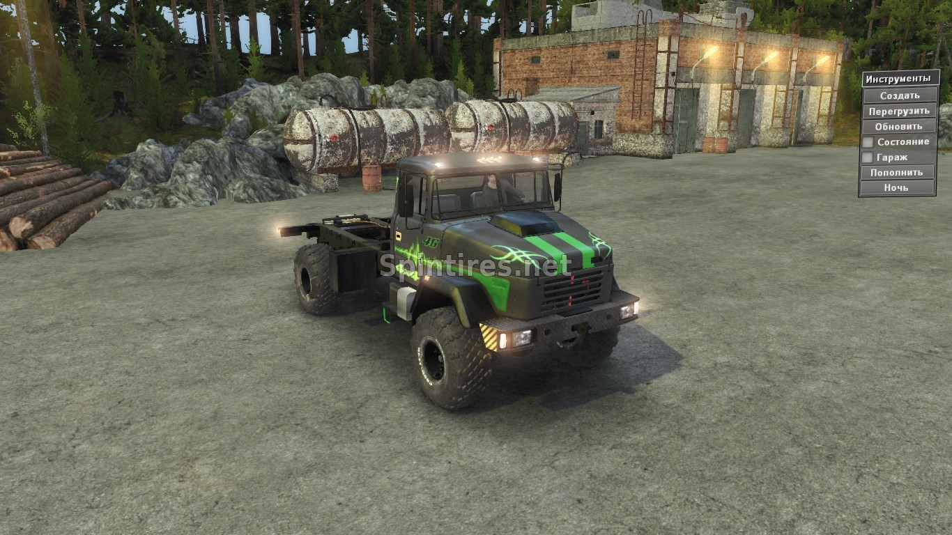 Краз-5131 версия 2 для Spintires v03.03.16