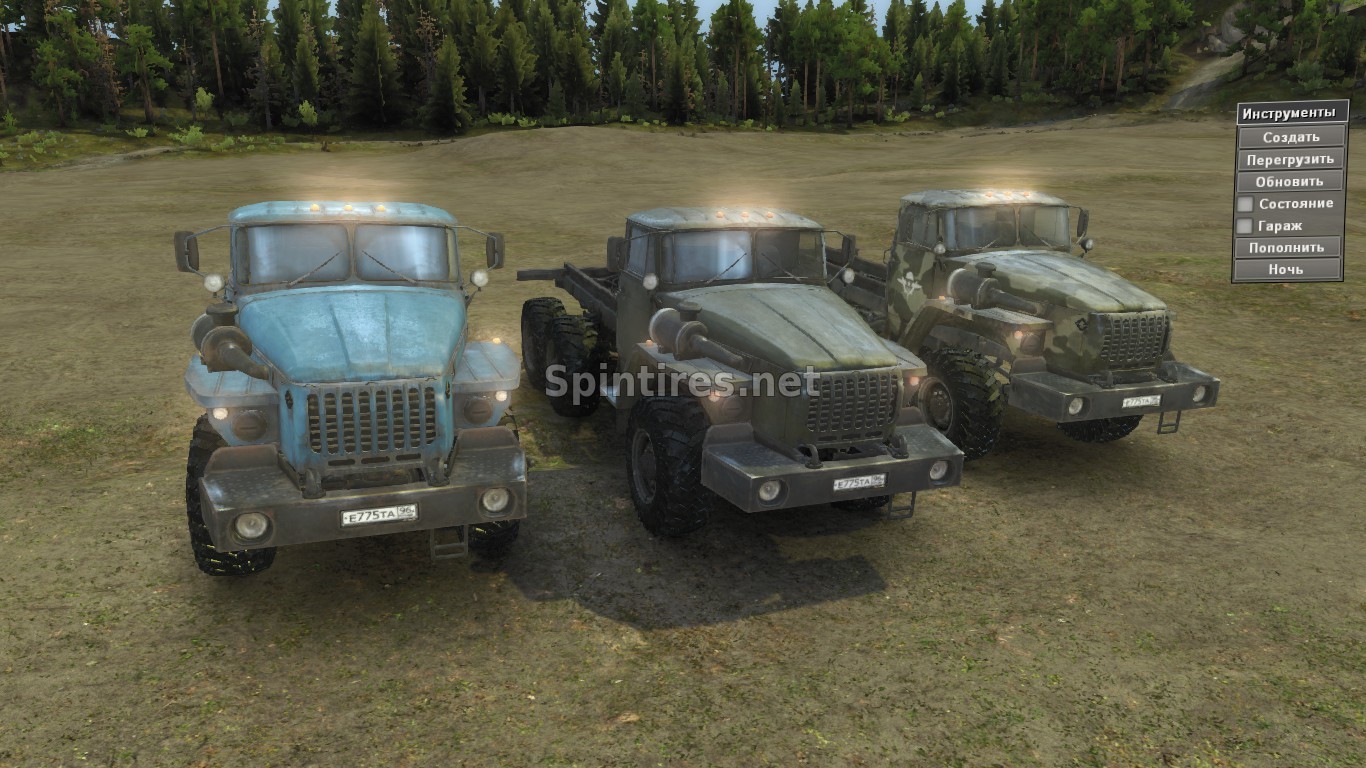 Урал-4320-10 Обновление 05.03.17 для Spintires v03.03.16