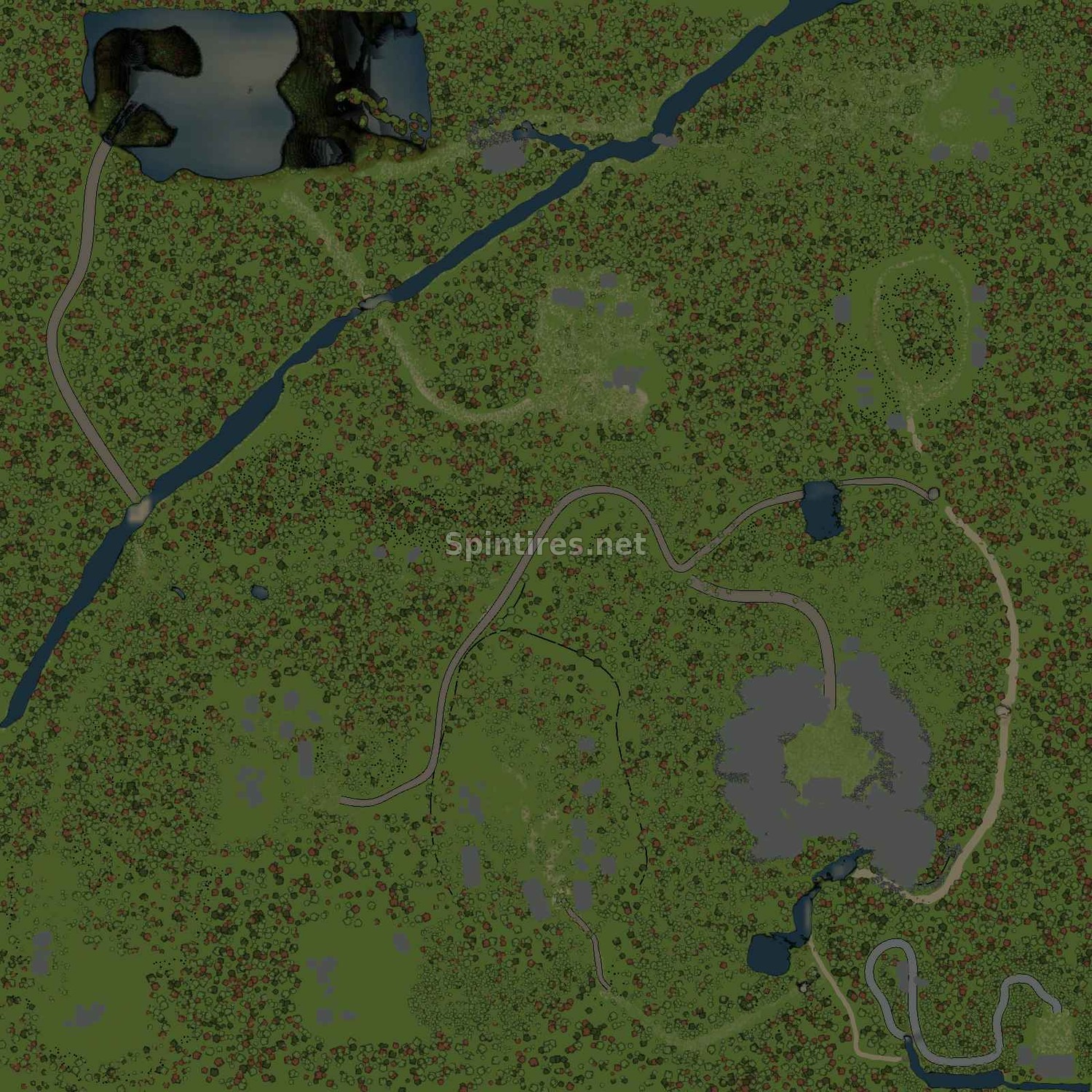 Карта Район 3214 для Spintires v03.03.16