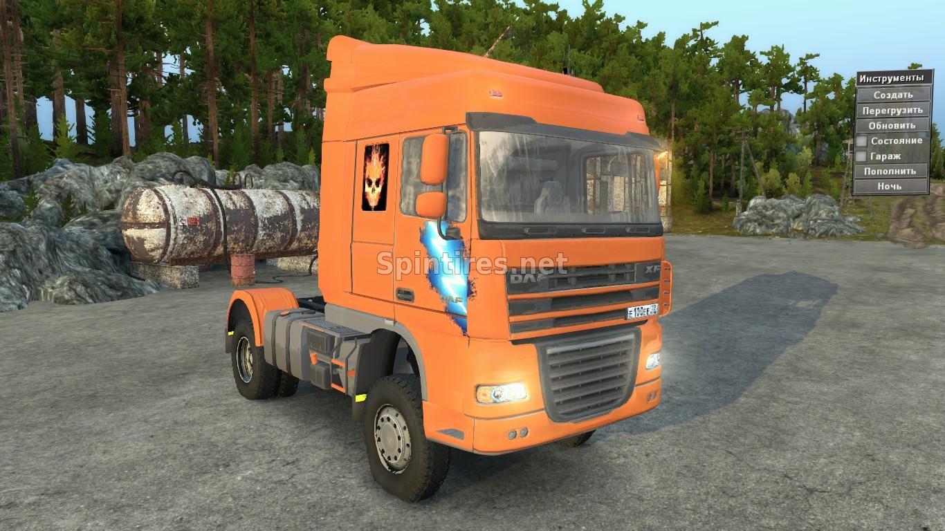 DAF 105 XF Обновление 08.03.17 для Spintires v03.03.16