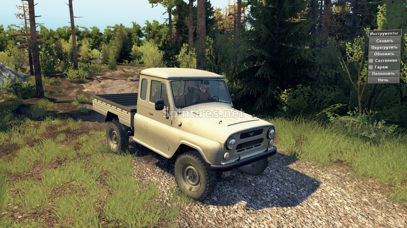 Уаз-2315 Обновление 09.03.17 для Spintires v03.03.16