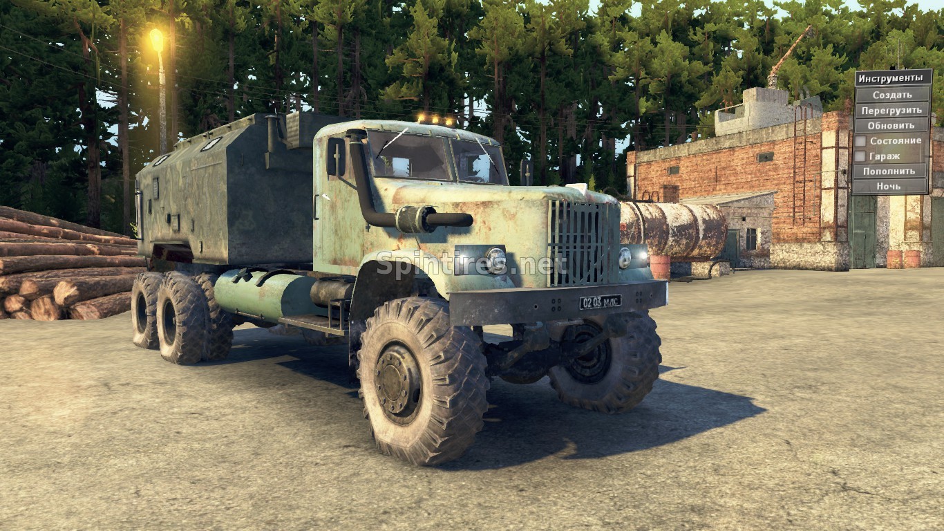 Краз-257 V1 версия 0.5 для Spintires v03.03.16