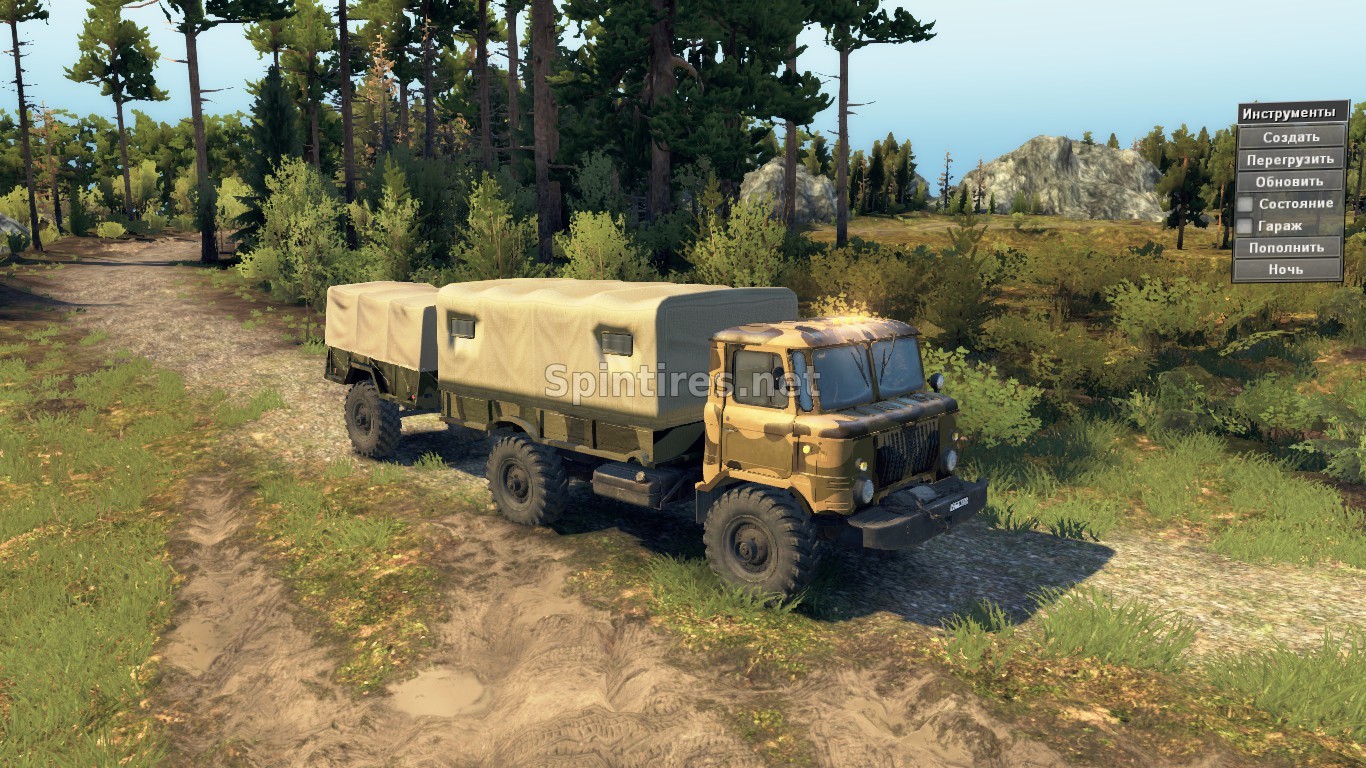 Газ-66 для Spintires v03.03.16