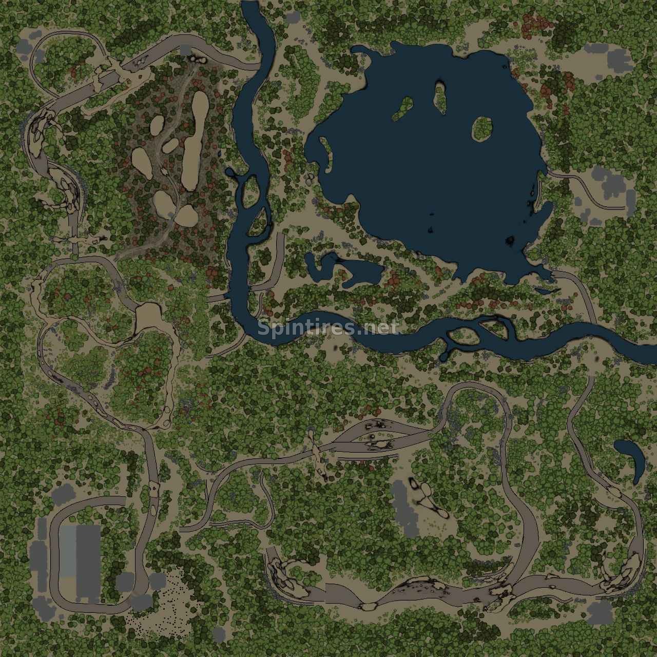 Карта Знакомые Дороги для Spintires v03.03.16