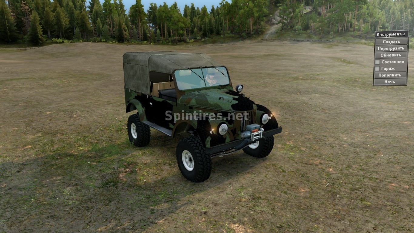 Газ-69 Expedition Турбодизель для Spintires v03.03.16