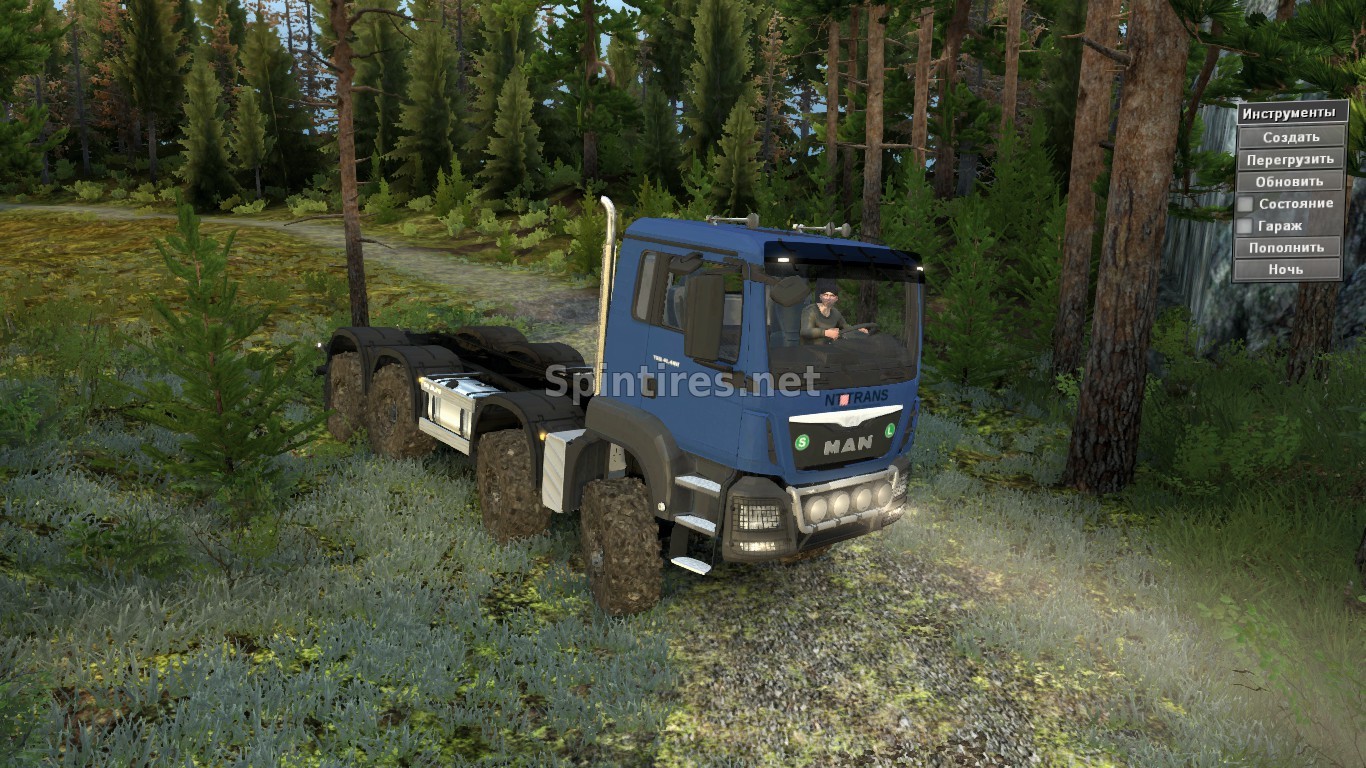 MAN TGS 41.480 8х8 для Spintires v03.03.16