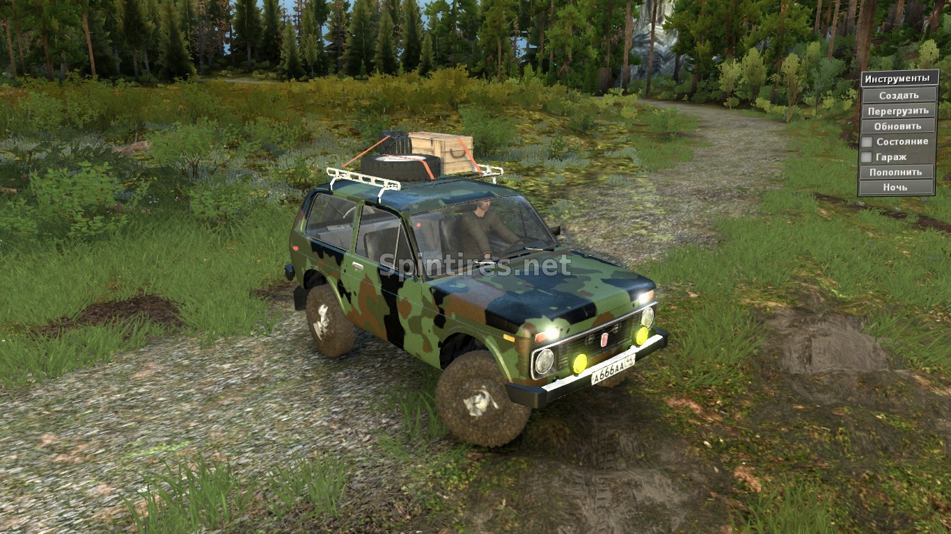 Ваз-2121 Нива Expedition ОБНОВЛЕНИЕ 22.03.17 для Spintires v03.03.16