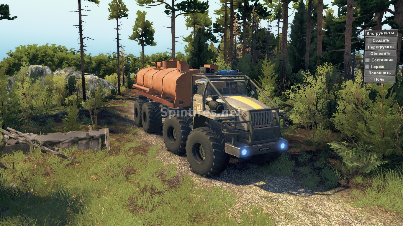 Урал-6614 «Добрыня 2» ОБНОВЛЕНИЕ 19.03.17 для Spintires v03.03.16