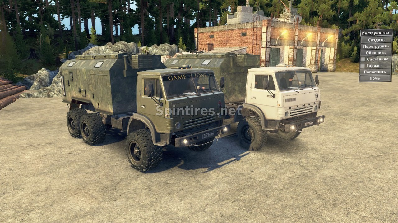 Камаз 4310М ОБНОВЛЕНИЕ 25.03.17 для Spintires v03.03.16