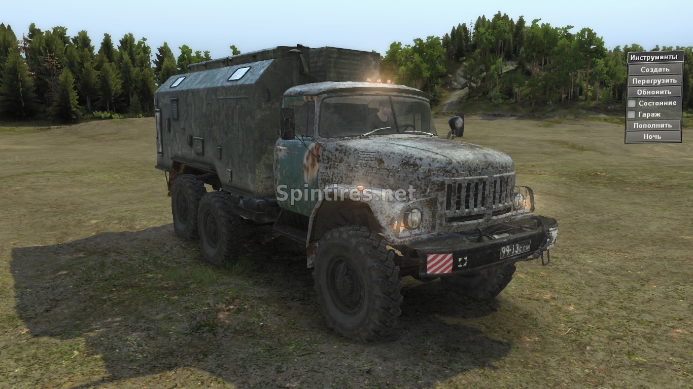 Зил-131 Манипулятор версия 2 для Spintires v03.03.16