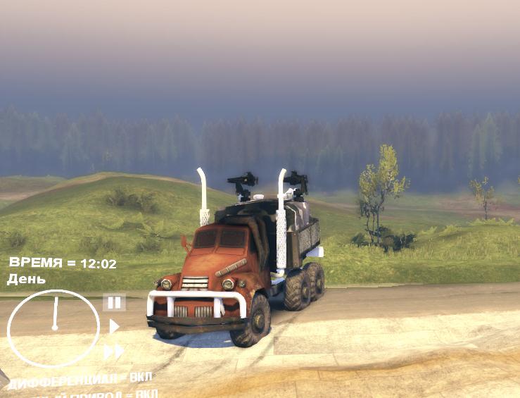 Мод "ex mashina-ven" для Spin Tires 2013 DEV DEMO для Spintires 
