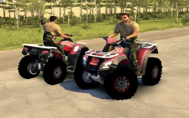 Мод:Honda TRX 680 для Spintires 