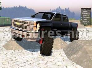 Chevy Silverado 2014 версия 02.04.17 для Spintires 03.03.16