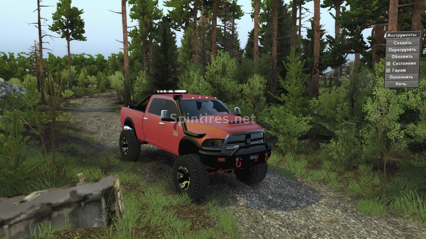 Dodge Ram 2500 ОБНОВЛЕНИЕ 24.03.17 для Spintires v03.03.16