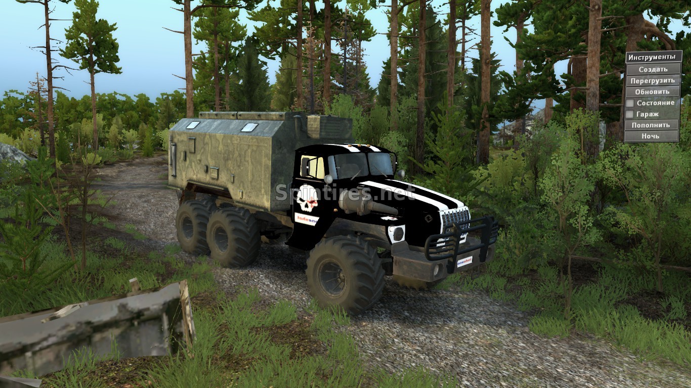 Урал-4320 OneShot для Spintires v03.03.16