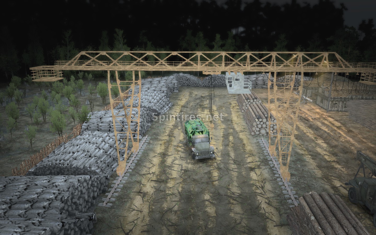 Карта «Горный» версия 2.0 для Spintires 03.03.16