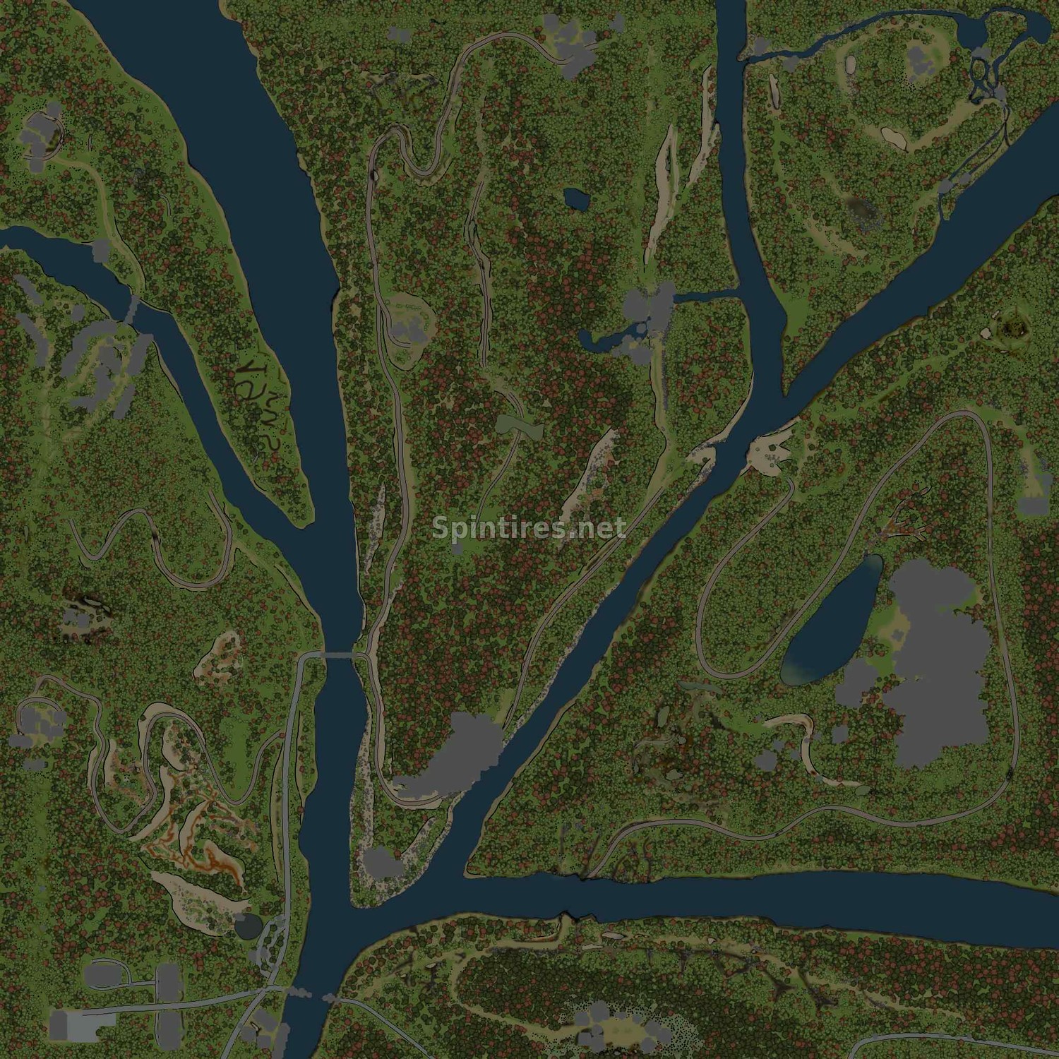 Карта 19-й Регион 2 для Spintires v03.03.16