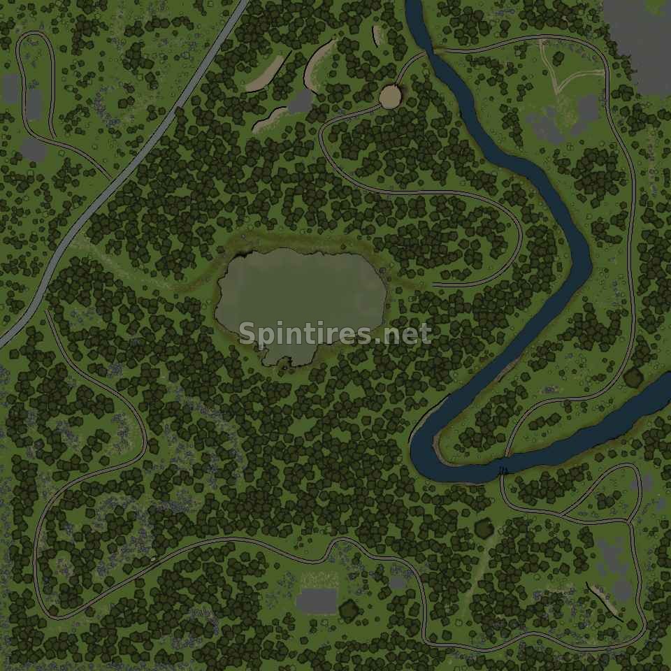 Карта Лес для Spintires v03.03.16