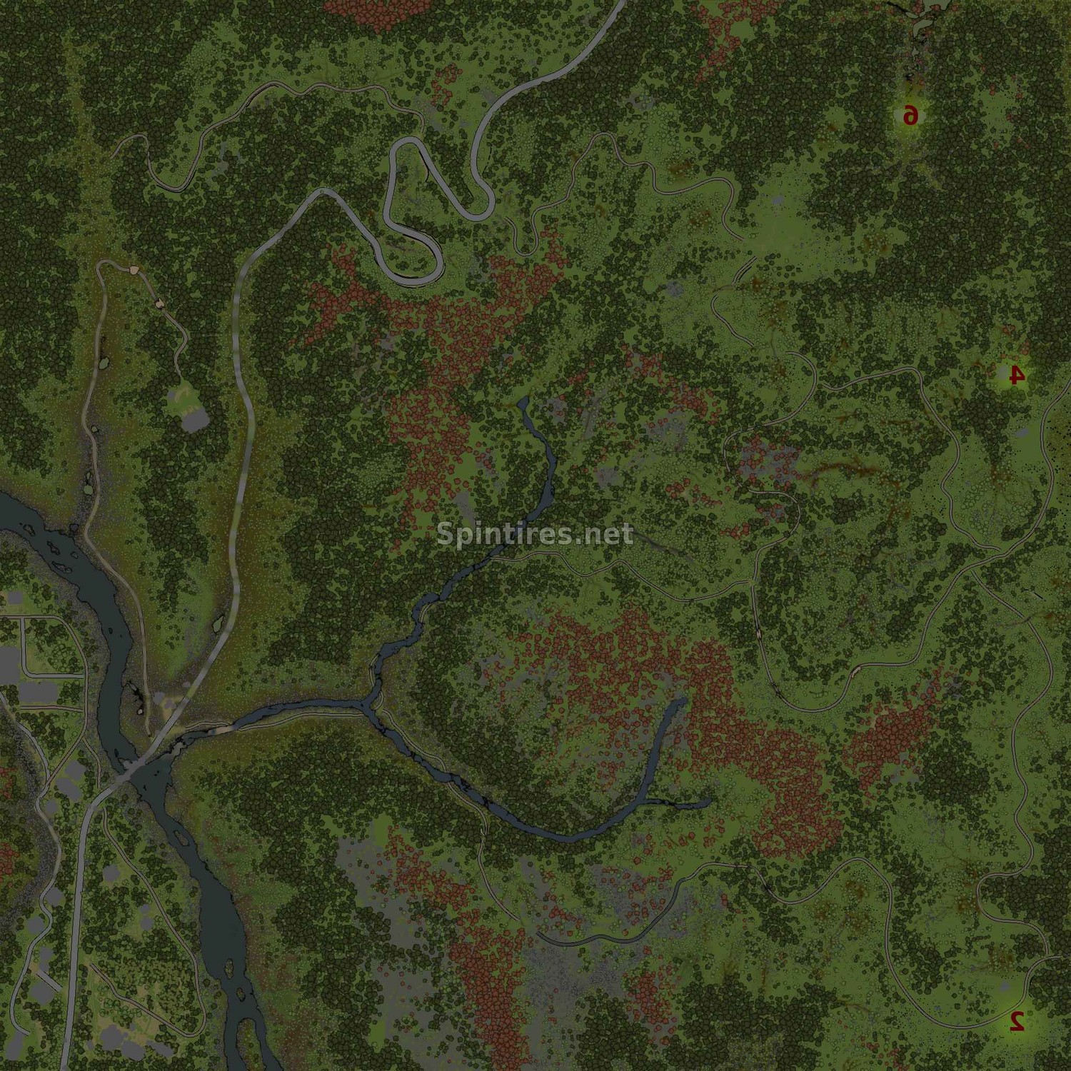 Карта Абаза 2 для Spintires v03.03.16