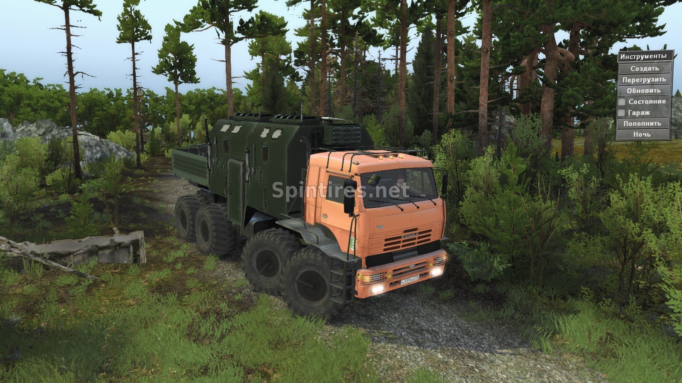 Камаз Полярник RS Обновление 12.04.17 для Spintires v03.03.16