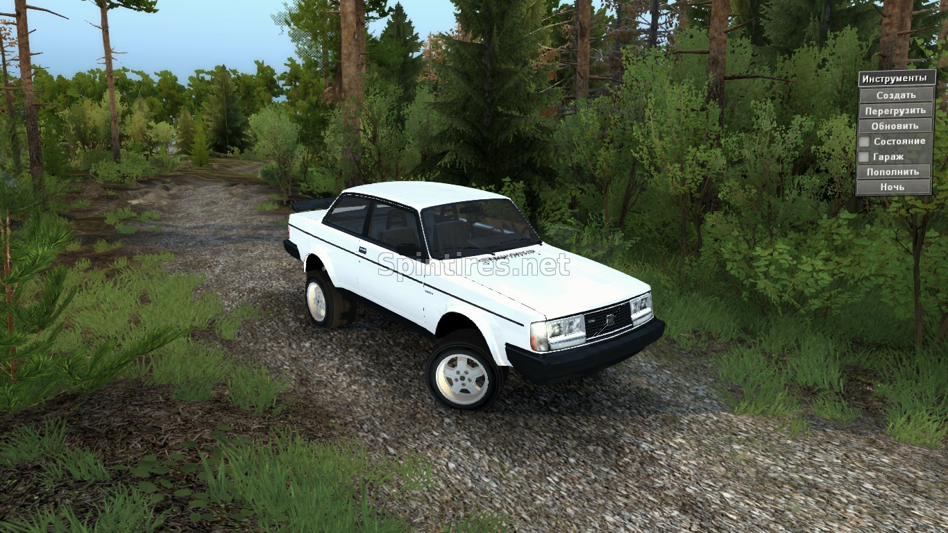 1983 Volvo 242 Turbo Обновление 12.04.17 для Spintires v03.03.16