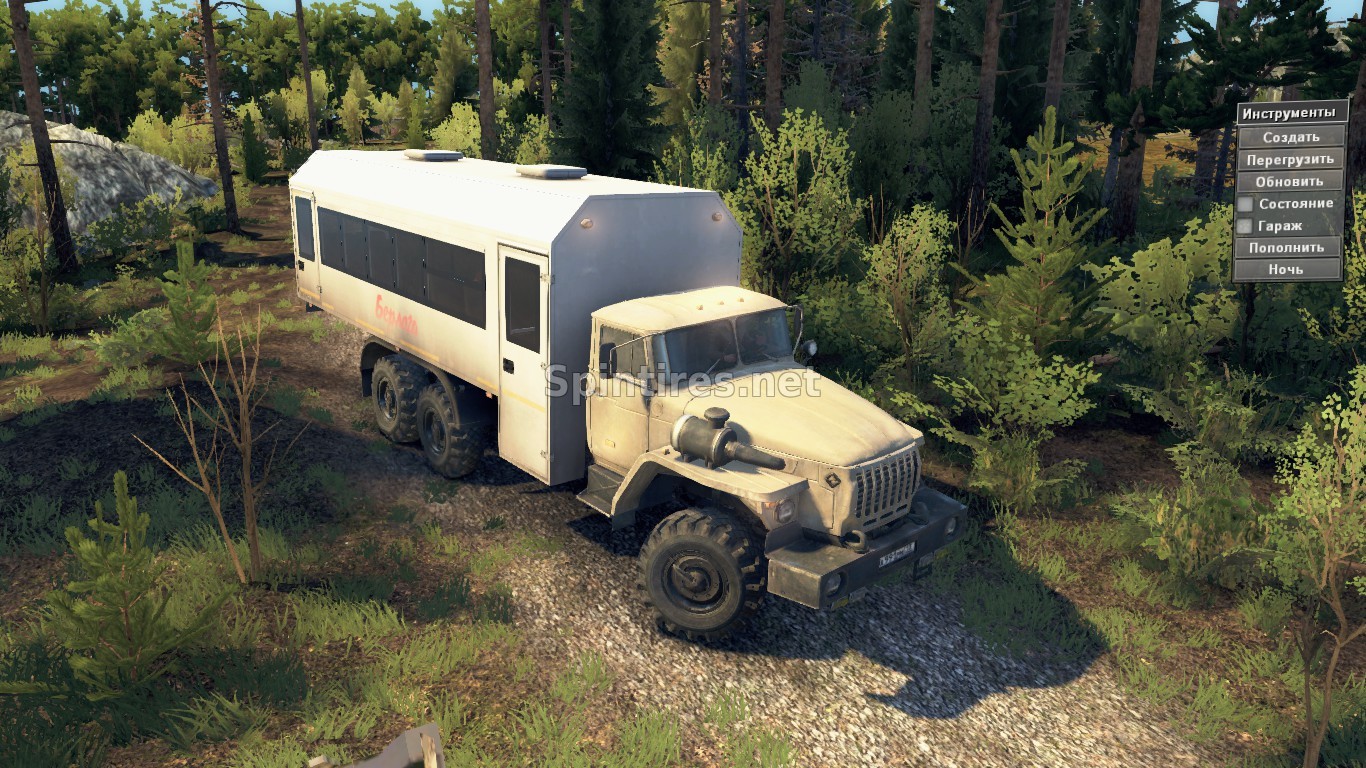 Урал-4320-1912-40 Обновление 11.04.17 для Spintires v03.03.16