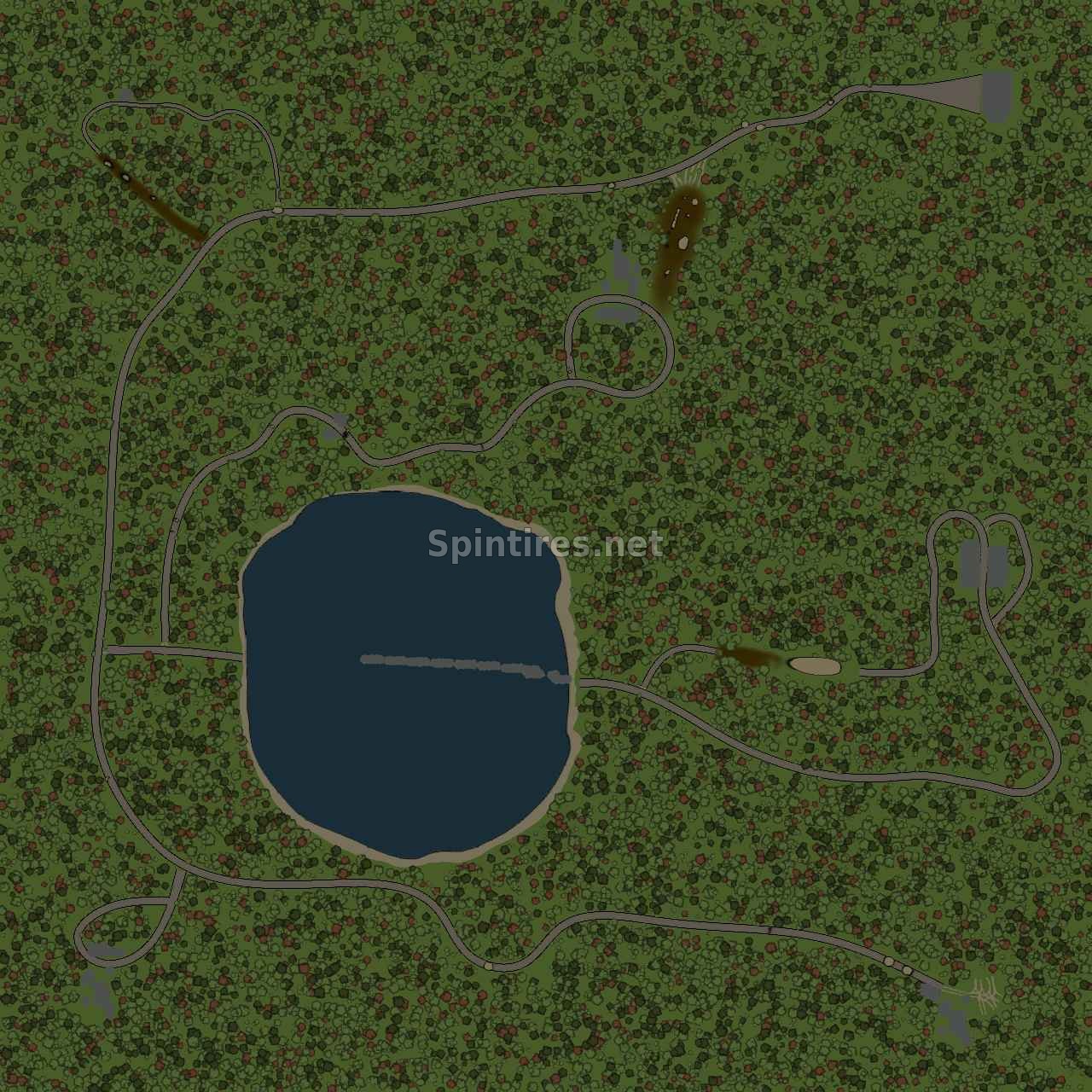 Карта Кратер для Spintires v03.03.16