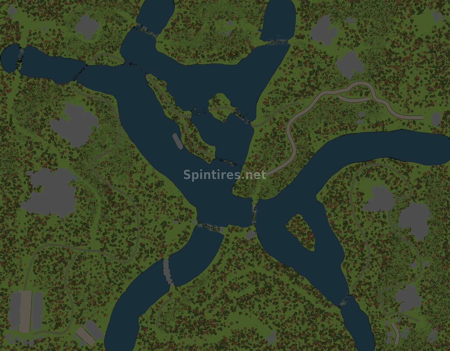 Карта «Лес» версия 2.0 для Spintires 03.03.16