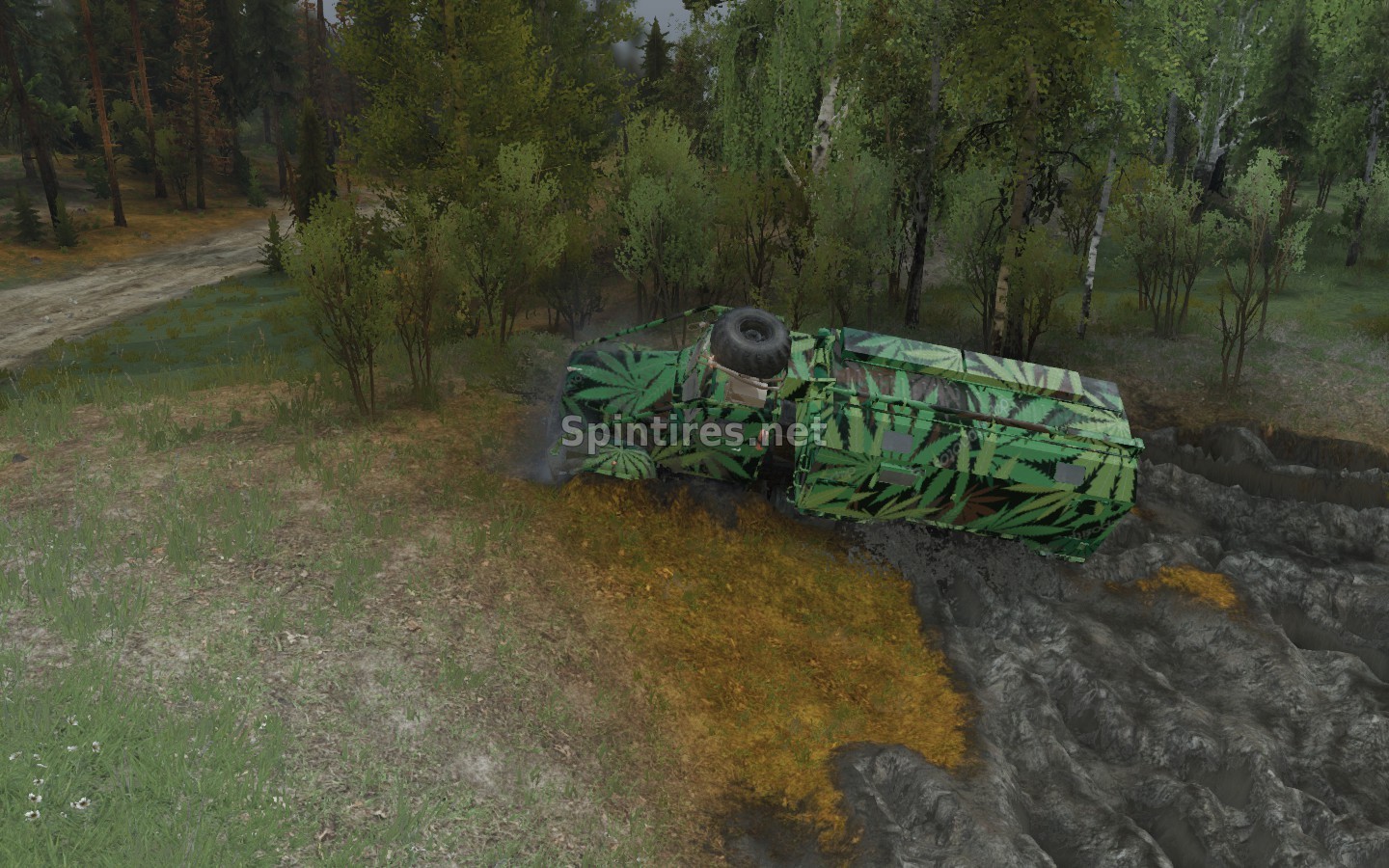 Карта "Кратер999" для Spintires 03.03.16