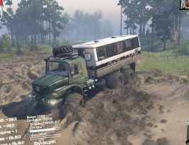 Mercedes-Benz Zetros версия 1.5 Обнова! для Spintires 03.03.16