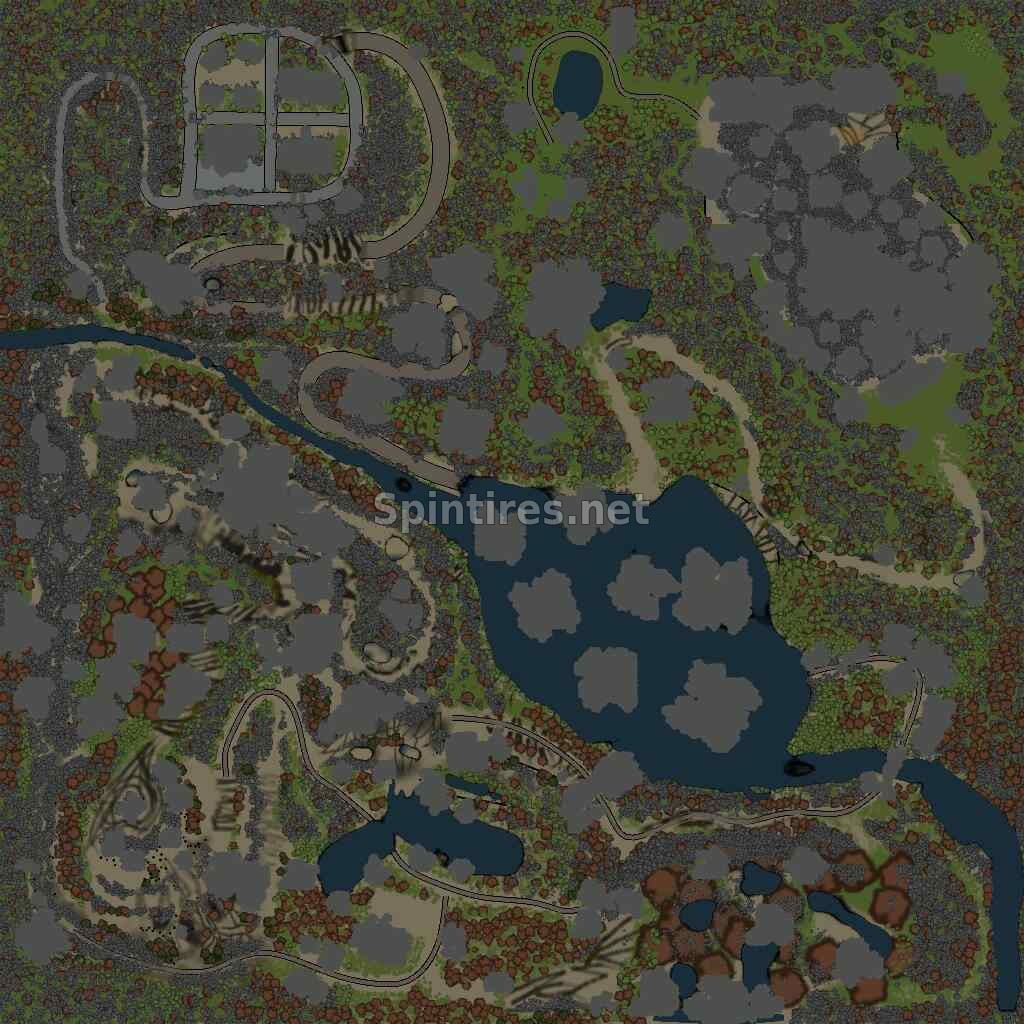 Карта «Rockvalley landslide» для Spintires 03.03.16