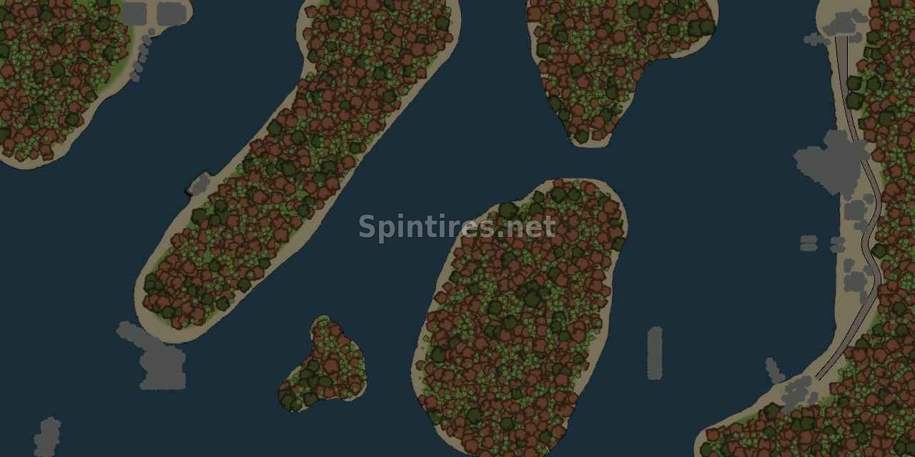 Карта Водный мир для Spintires v03.03.16