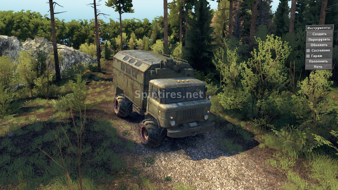 Газ-66 Обновление 28.04.17 для Spintires v03.03.16