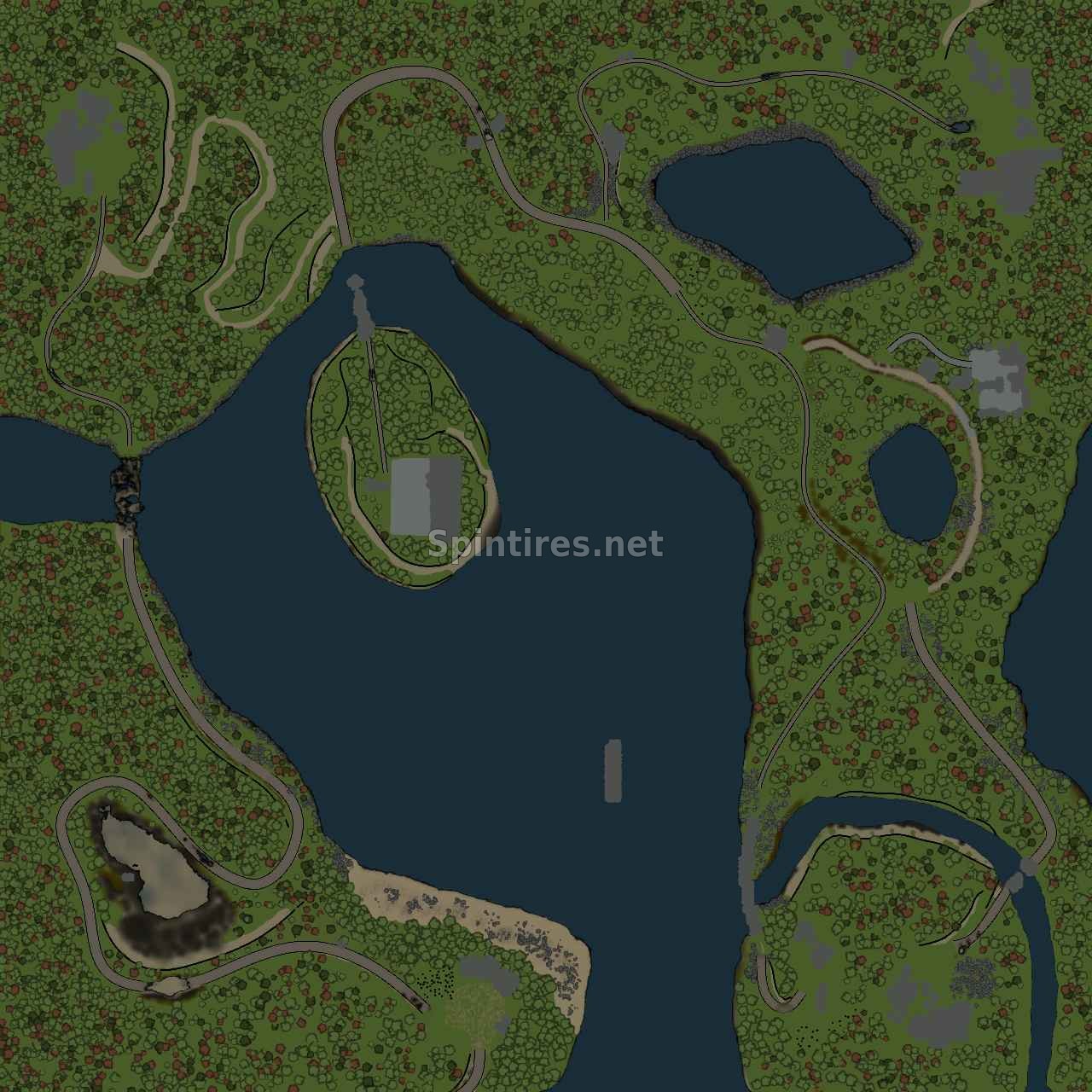 Карта Russian Land для Spintires v03.03.16