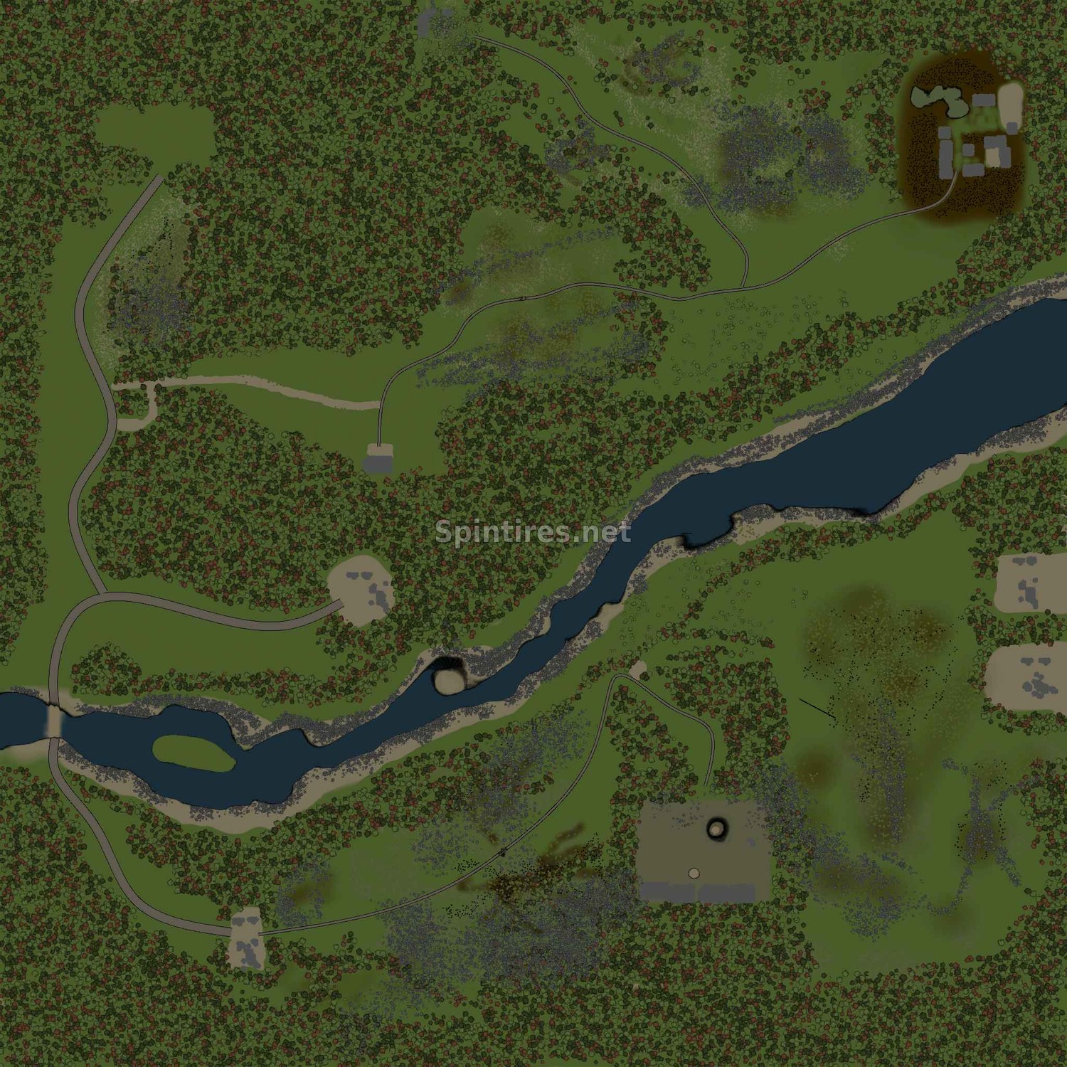 Карта «Поехали 5» версия beta 5.1 для Spintires v03.03.16